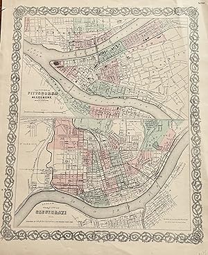 The Cities of Pittsburgh and Allegheny The City of CINCINNATI, OHIO with parts of adjacent boroug...