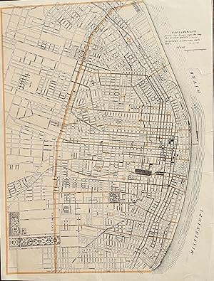 Explanations: Street Car Lines untitle map of St Louis