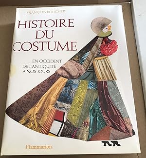 Histoire du costume en occident de l'antiquite a nos jours