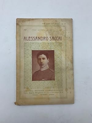 Alessandro Sacchi caduto a Capo Sile il 16 gennaio 1918