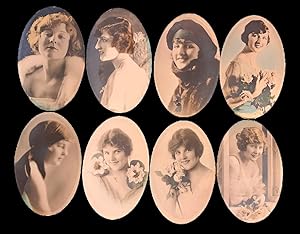 Eight Cameo Photographs of Edna Purviance