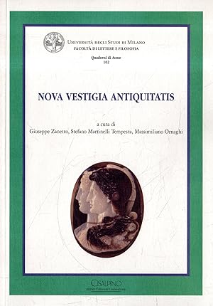 Nova vestigia antiquitatis : seminari 2006-2007