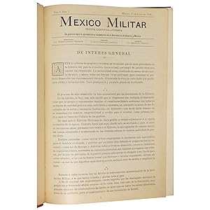 México Militar: Revista Cientifico-Literaria [Vols. I and II]