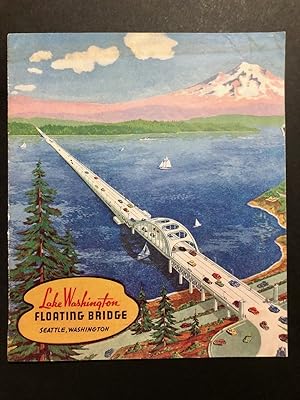 Official Dedication Booklet Lake Washington Floating Bridge [with] window decal