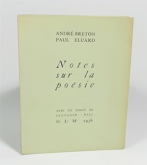 Notes sur la poésie. Avec un dessin de Salvador Dali