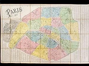Paris 1867 [ Plan dressé d'après les Cartes de la Triangulation de la Ville de Paris ]