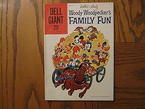 Dell Comic Dell Giant #24 Woody Woodpecker's Family Fun
