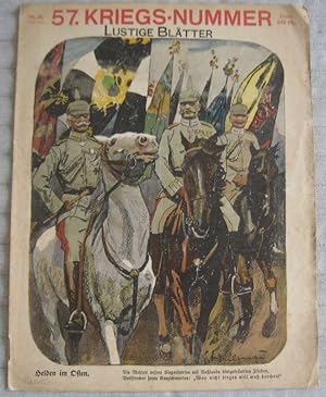 Lustige Blätter. No. 36 / 1915, XXX. Jahrgang. 57. Kriegs-Nummer. - Aus dem Inhalt: Helden im Ost...