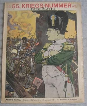 Lustige Blätter. No. 34 / 1915, XXX. Jahrgang. 55. Kriegs-Nummer. - Aus dem Inhalt: Russischer Rü...