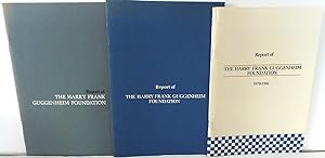 Report of the Harry Frank Guggenheim Foundation, 1929-1974; 1974-1978; 1978-1982