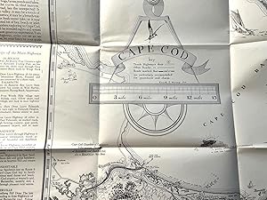 (Cape Cod) A Map of Cape Cod from Cape Cod Chamber of Commerce, Hyannis, Mass. And Cape Cod Hotel...