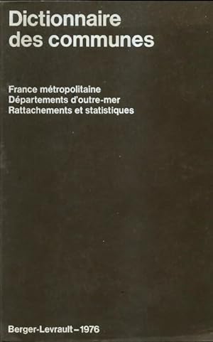 Dictionnaire des communes - Collectif