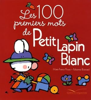 Les 100 premiers mots de petit lapin blanc - Marie-France Floury