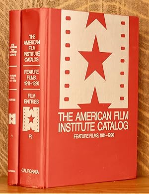 THE AMERICAN FILM INSTITUTE CATALOG FEATURE FILMS 1911-1920 - 2 VOL. SET (FILM ENTRIES AND INDEXES)
