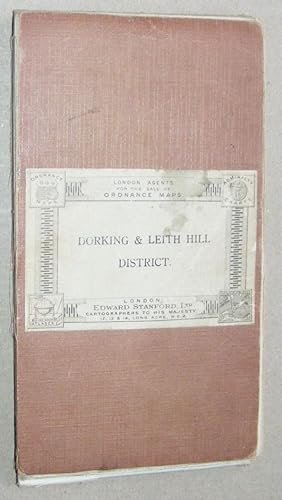 Dorking & Leith Hill District. Ordnance Survey One Inch Map Third Series 1:63360