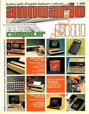 Annuario di micro & personal COMPUTER. 1981.