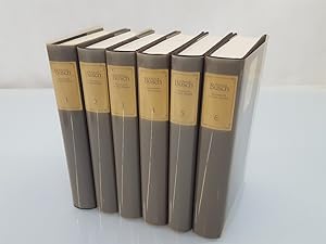 Konvolut 6 Bücher: Wilhelm Busch Gesamtwerk in sechs Bänden
