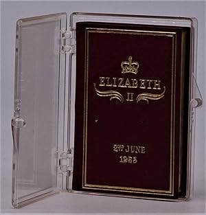 (Miniature Book) The Form and Order of the Service that is to be Performed and the Ceremonies tha...