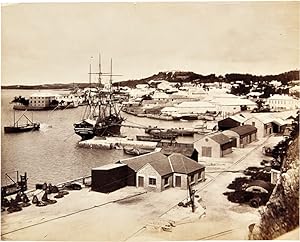 [ALBUM OF THIRTY-ONE ALBUMEN PHOTOGRAPHS SHOWING SCENES IN BERMUDA AND ELSEWHERE]