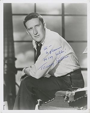 Original photograph of Mickey Spillane, inscribed by Spillane