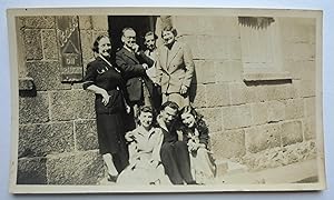 A collection of photographic prints including five of Sven Berlin & Jacque Moran in Penzance & St...