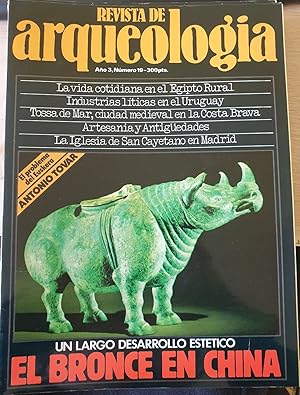 REVISTA DE ARQUEOLOGIA. Nº 19. UN LARGO DESARROLLO ESTETICO.