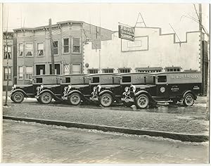 1932 Du-Rite Laundry Delivery Truck Fleet Washington Ave. Albany, NY
