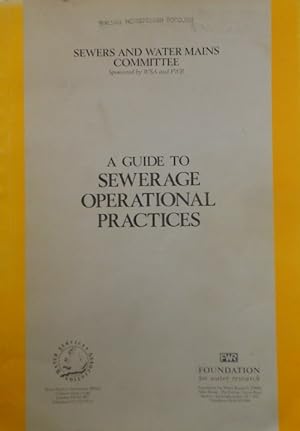 A Guide to Sewerage Operational Practices