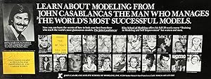 Circa 1985 Elite School of Modeling Advertisement: "Learn About Modeling From John Casablancas Th...