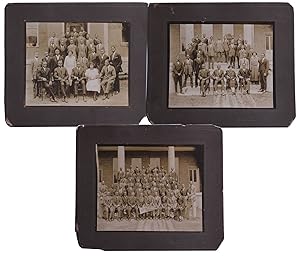 [Three Group Photographs of Students at Meharry Medical College]