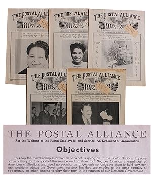 The Postal Alliance [Broken run of 5 issues]