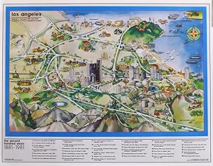 [Three Pictorial Maps of Los Angeles]