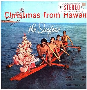 Christmas from Hawaii (VINYL STEREO HAWAIIAN MUSIC LP, STAMPED IN RED 'DEMONSTRATION ONLY')