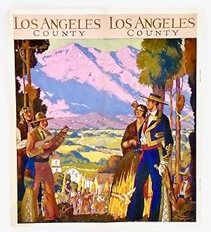LOS ANGELES COUNTY PROMOTIONAL BOOKLET. CIRCA 1935. ARTIST: ARTHUR BEAUMONT