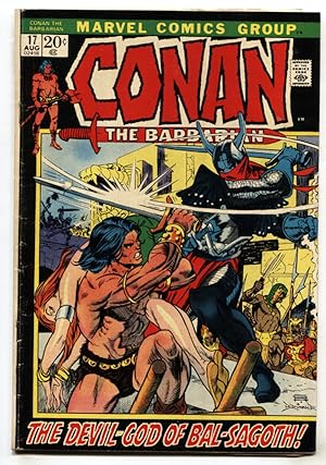 CONAN THE BARBARIAN #17--1972--MARVEL--comic book