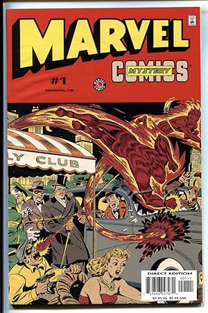 Marvel Mystery Comics #1 1999 HUMAN TORCH VISION- Golden Age Reprints