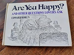 Are You Happy? And Other Questions Lovers Ask (SIGNED)