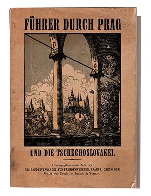 FUHRER DURCH PRAG UND DIE TSCHECHOSLOVAKEI / PRAGUE TRAVEL GUIDE. UNDATED GERMAN LANGUAGE PAMPHLE...