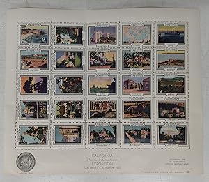 California Pacific International Exposition cinderella stamps