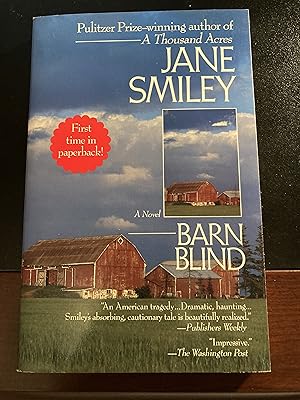Barn Blind: A Novel, * SIGNED * & Inscribed, First Edition, New