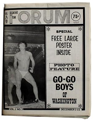 Gay Forum. Vol. 1 No. 3. December 1-15, 1971