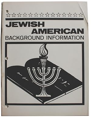 Dependents' Education Multicultural Curriculum Guide Volume 5: Jewish Americans - Background Info...