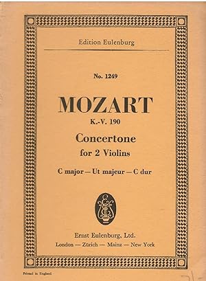 Concertone C major