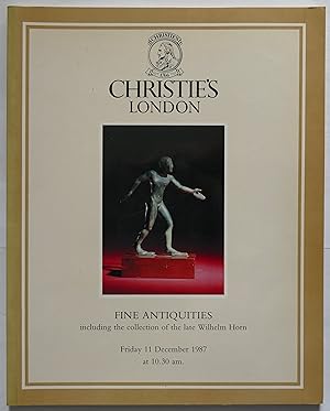 Christie's FINE ANTIQUITIES. including the collection of the late Wilhelm Horn Friday 11 December...