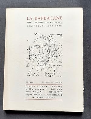 La Barbacane - revue des pierres et des hommes - n°19/20 -