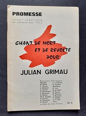 Promesse, revue trimestrielle de culture : n°9, été 1963 -