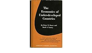 The Economics of Under-Developed Countries