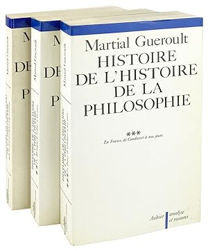Dianoematique Livre I: Histoire de l'Histoire de la Philosophie [Three Volume Set]