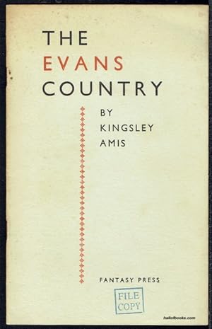 The Evans Country (signed by publisher)