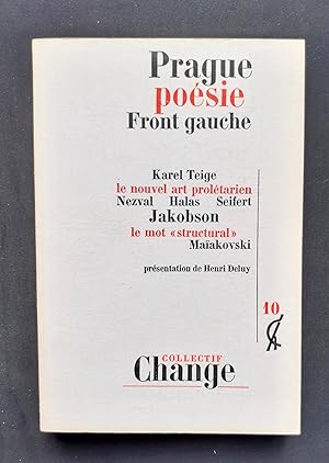 Collectif Change N° 10 : Prague, poésie, front de gauche -